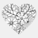 Search for heart line stickers Floral