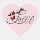 Search for heart shape seals stickers Anniversary