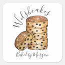 Search for baking square stickers Baked with love