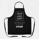 Search for advertisment aprons Logo business