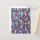 Search for abstract dance postcards Red