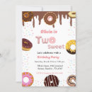 Search for doughnut party invitations Typography