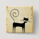 Search for black cat square badges Animal
