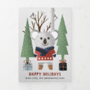 Search for koala christmas cards Winter