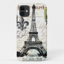 Search for vintage postcard iphone cases Eiffel