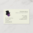 Search for party supplies business cards Purple