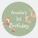 Search for forest friends stickers Woodland birthday