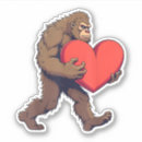 Search for cute bigfoot stickers Heart