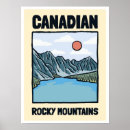 Search for canadian cities posters Watercolor