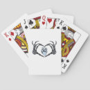 Search for halloween design playing cards Skeleton hands