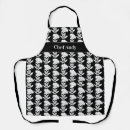 Search for skull aprons Black and white