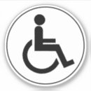 Search for signs and symbols stickers Black and white