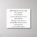 Search for power canvas prints Quotes