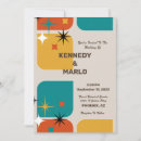 Search for 1950 wedding invitations Geometric