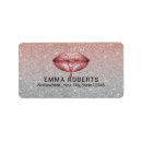 Search for silver and gold return address labels Glitter