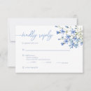 Search for dusty blue rsvp cards Wildflower