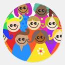 Search for diverse kids stickers Children