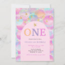 Search for pastel rainbow party invitations Balloon