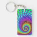 Search for spiral fractal key rings Modern