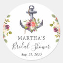 Search for nautical anchor baby shower stickers Elegant