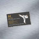 Search for karate business cards Kung fu