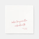 Search for letter napkins Typography