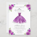 Search for gown quinceanera invitations Floral