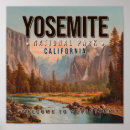 Search for vintage yosemite posters Matching family tourist trip
