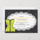 Search for corset party invitations Bridal
