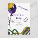 Search for mardi gras masquerade costume party invitations Carnival