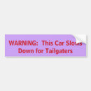 Search for slow down bumper stickers Tailgaters