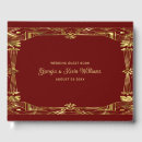 Search for art deco guest books Elegant