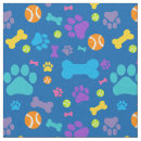 Search for dog bone fabric Blue