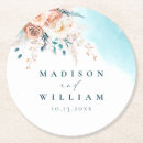 Search for beach wedding coasters Watercolor
