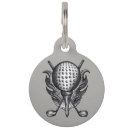 Search for golf pet tags Golfer