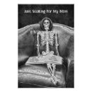 Search for funny skeleton halloween posters Gothic