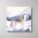 Search for alaskan canvas prints Husky
