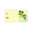 Search for frog return address labels Colourful