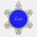 Search for love christmas tree decorations Snowflake
