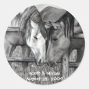 Search for horse wedding stickers Farm