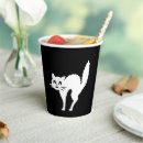 Search for halloween paper cups Black and white