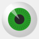 Search for green eyeball stickers Trick or treat