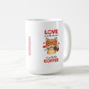 Search for expression of love mugs Cartoon