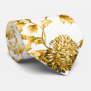 Search for gold white ties Vintage