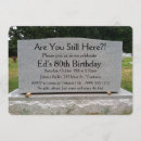 Search for humor 80th birthday invitations 80 years old