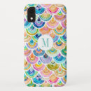 Search for fish scale iphone cases Rainbow