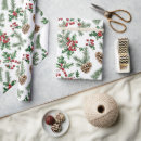 Search for christmas cone wrapping paper Nature