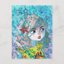 Search for splattering postcards Girly