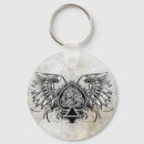Search for tattoo key rings White
