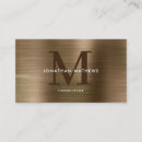 Search for bronze metal business cards Corporate